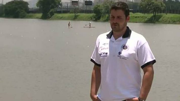 Telediario 1 - David Cal habla sobre Brasil 2016