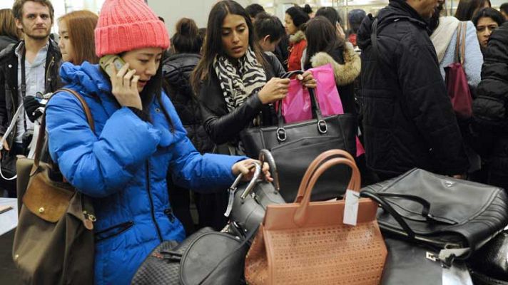 Telediario 1 - Rebajas de invierno