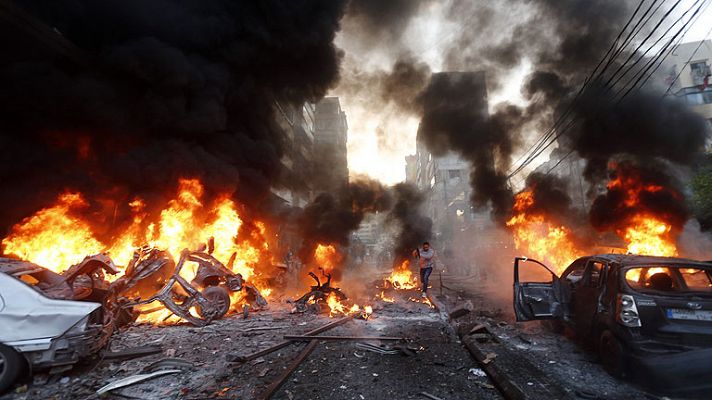 Explota un coche bomba en un barrio del sur de Beirut