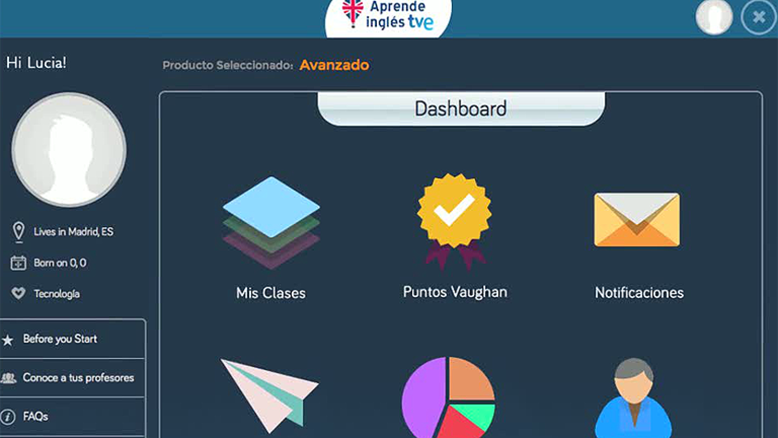 Aprende inglés con Vaughan y TVE: tour virtual del curso