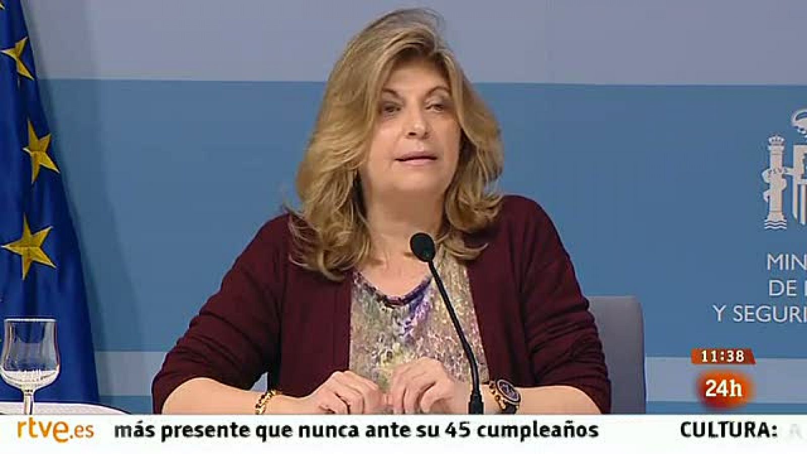 Informativo 24h: Engracia Hidalgo: "Los datos reafirman la tendencia a la mejora" | RTVE Play