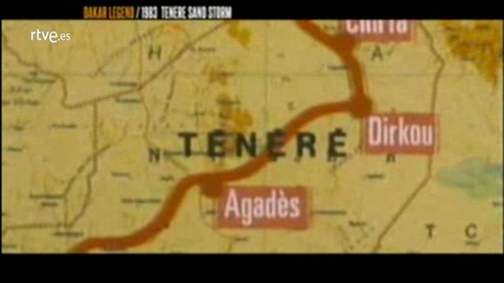 Dakar Leyenda: 1983, la tormenta de arena en el Teneré