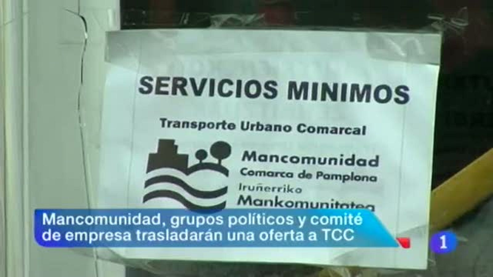    El paro apenas baja un 0,88% en Navarra en 2013. Mancomunidad de Pamplona, Comité de empresa de TCC y partidos políticos, se reúnen para presentar un documento de mínimos que pueda ser aceptado por la empresa concesionaria del servicio de autobuses urbanos y terminar así con la Huelga. Lolo confía en hacer de El Sadar un fortín y ganar el domingo al Espanyol. - 03/01/2014