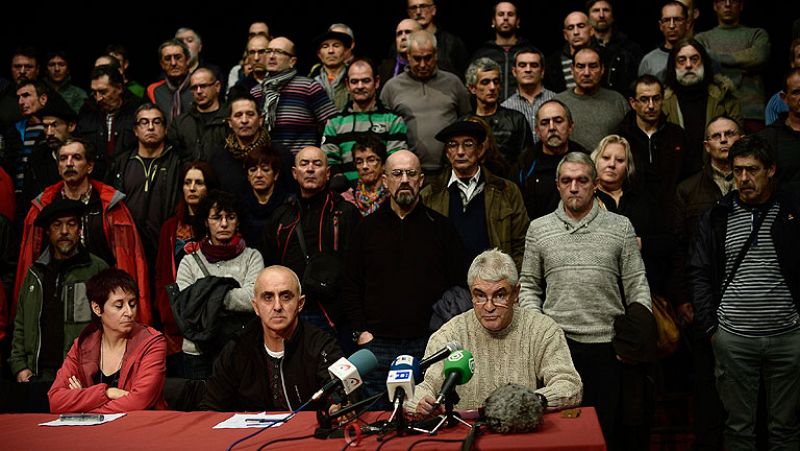 Los excarcelados de ETA piden en Durango "el derecho a decidir" para solucionar el conflicto