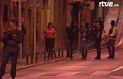 Primeras imágenes de la operación contra el 'comando Vizcaya' de ETA