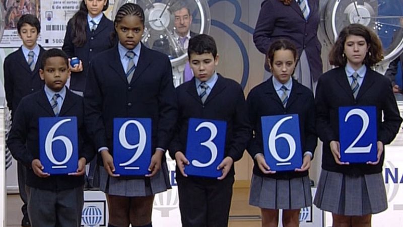 69.362, segundo premio del Sorteo del Niño 2014