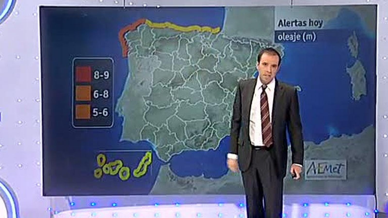 El tiempo: Alerta roja en Galicia por un temporal marítimo | RTVE Play