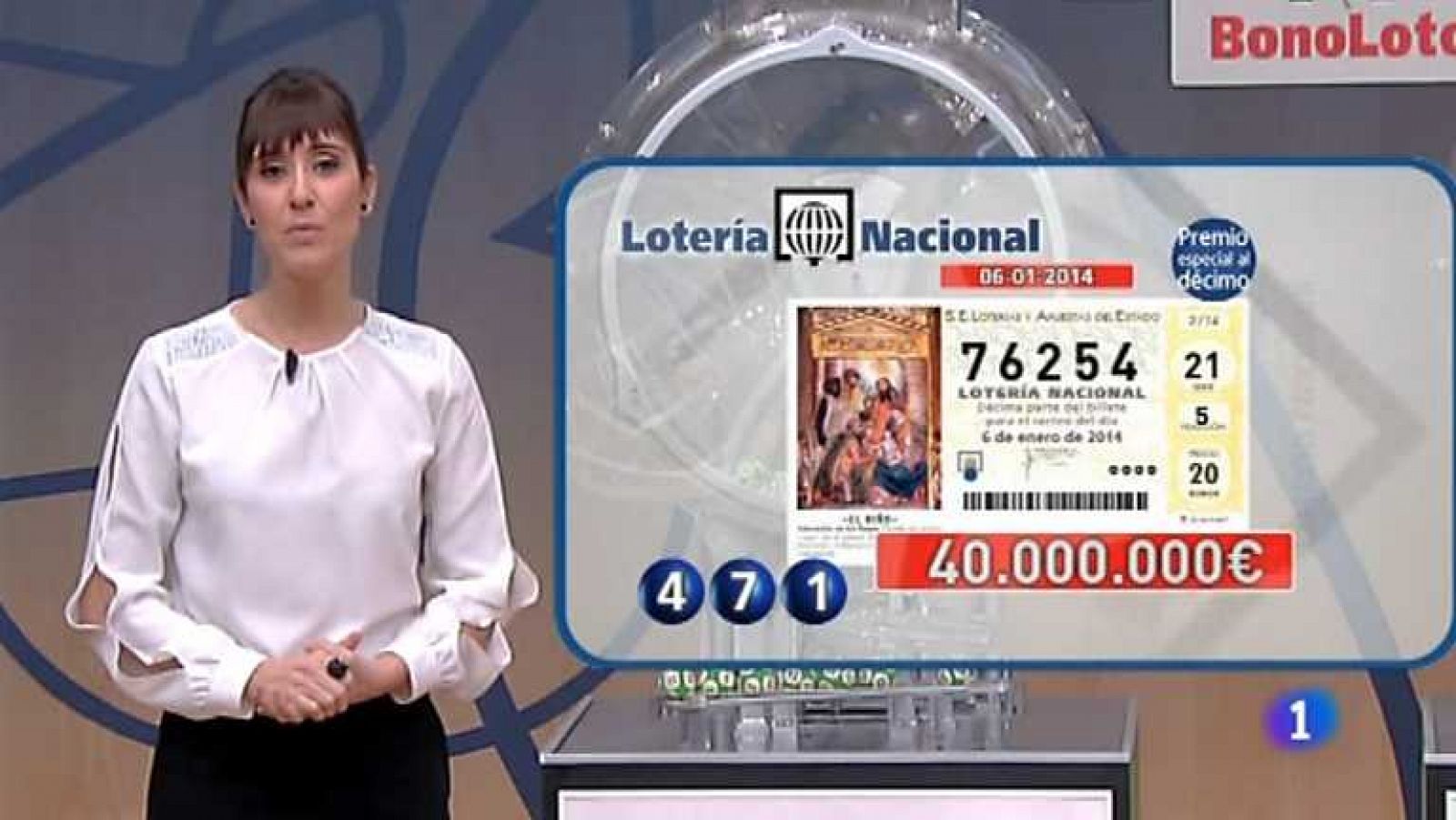 Loterías: Bonoloto - 06/01/14 | RTVE Play