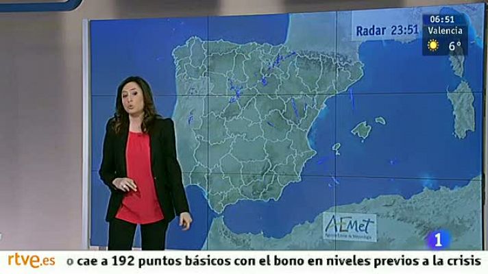 El tiempo - Lluvias fuertes en Galicia