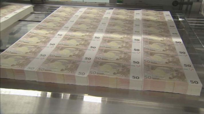 Telediario 1 - Emisión de deuda nueva en 2014