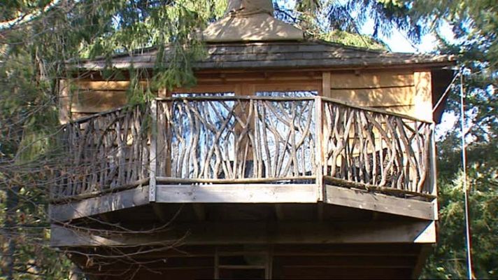 Telediario 1 - Vivir en los árboles