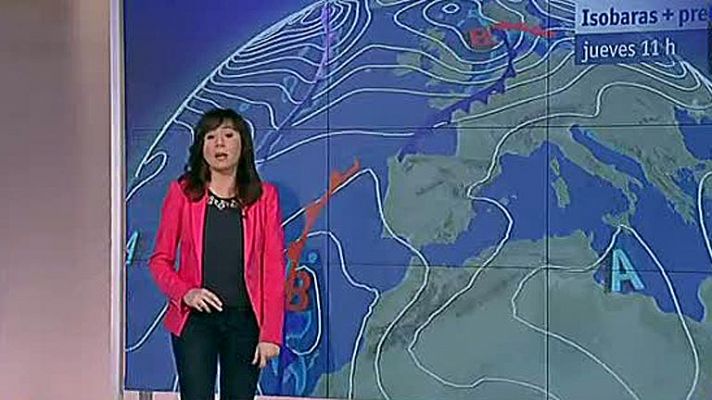 El tiempo - Chubascos en Canarias