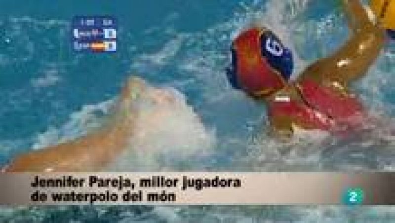 Vespre a La 2 - Entrevista a Jennifer Pareja, jugadora de waterpolo 