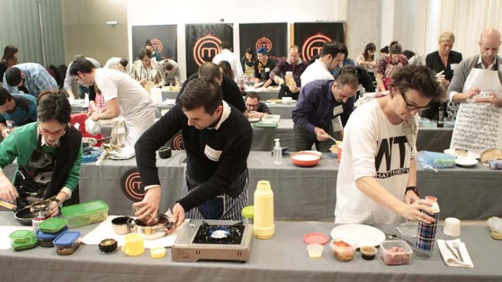 Telediario 1 - Casting para Masterchef