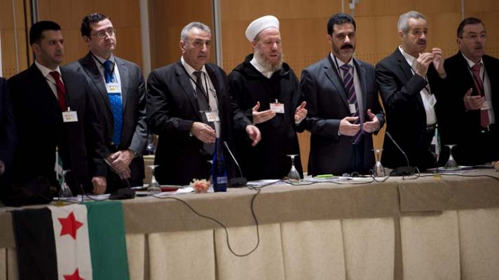 Reunión oposición siria