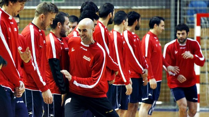 Telediario 1 - España llega a Dinamarca para disputar el Europeo de balonmano
