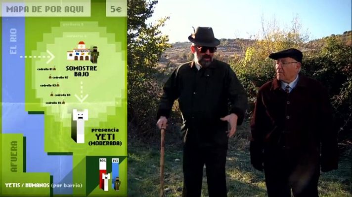 El Yeti a su paso por Somostre Bajo