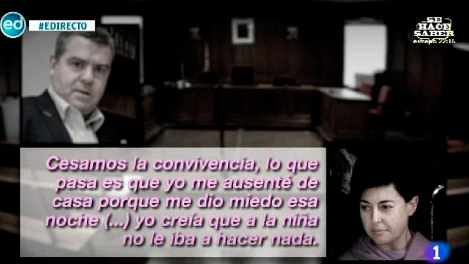 España Directo- Rosario se exculpa pero señala a Alfonso