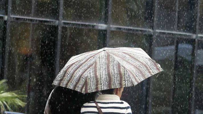 Precipitaciones persistentes y viento fuerte en el oeste de Galicia