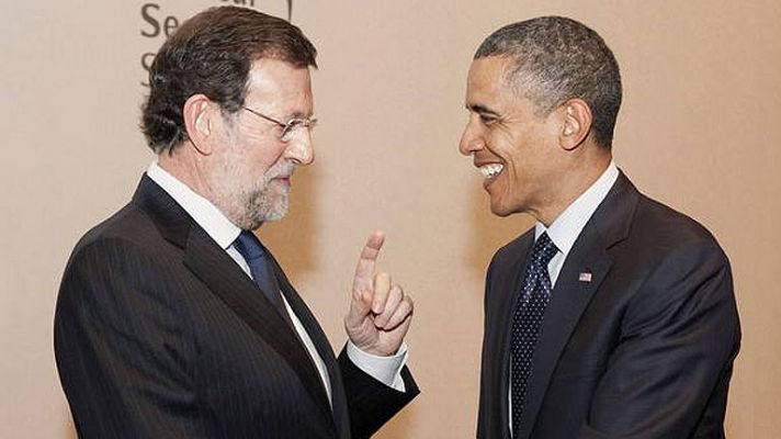Rajoy visita a Obama en EE.UU.
