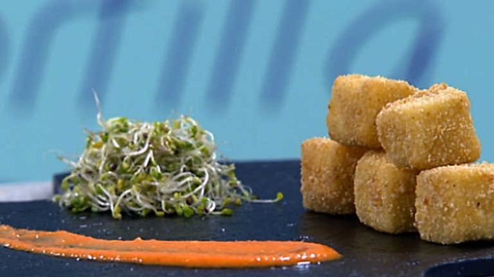 Cocina con Sergio - Croquetas de bacalao al ajillo