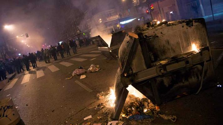 Incidentes en Burgos