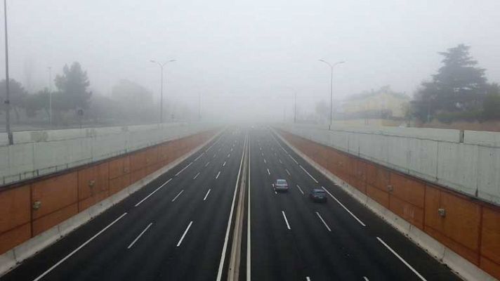 Precipitaciones persistentes y viento fuerte en el oeste de Galicia