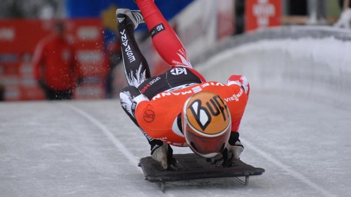 Telediario 1 - Ander Mirambell acaricia el billete para Sochi