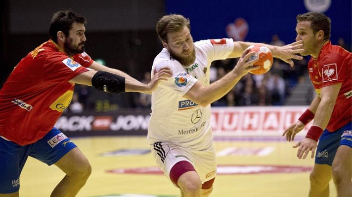 España gana a Hungría en el Europeo de balonmano