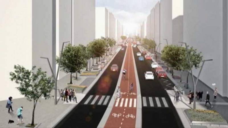 El proyecto de la calle Vitoria no convence a los vecinos de Burgos
