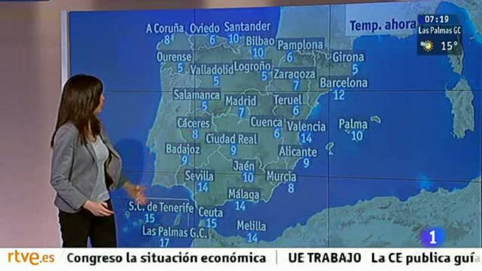 El tiempo: Lluvias en Galicia y en el este peninsular | RTVE Play