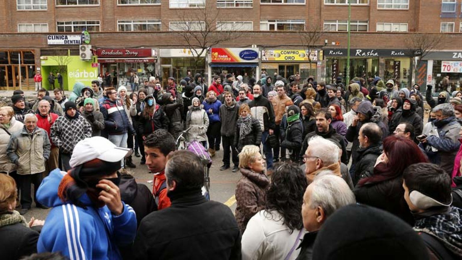 Continua la tensión en Burgos por las obras de la calle Vitoria