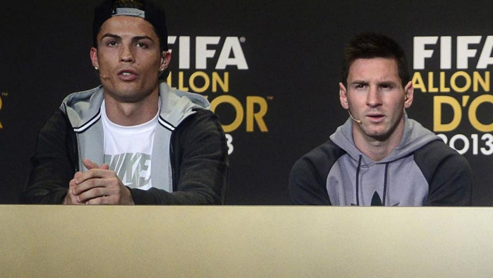 Telediario 1: Cristiano y Messi sueñan con el Mundial de Brasil | RTVE Play