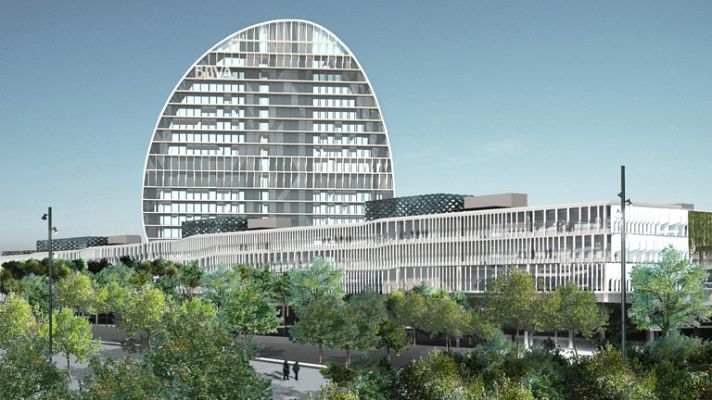 La tarde en 24h - Así es la nueva sede del BBVA en Madrid