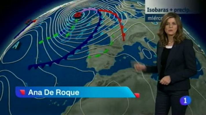 El Tiempo en la Comunidad de Navarra - 15/01/2014