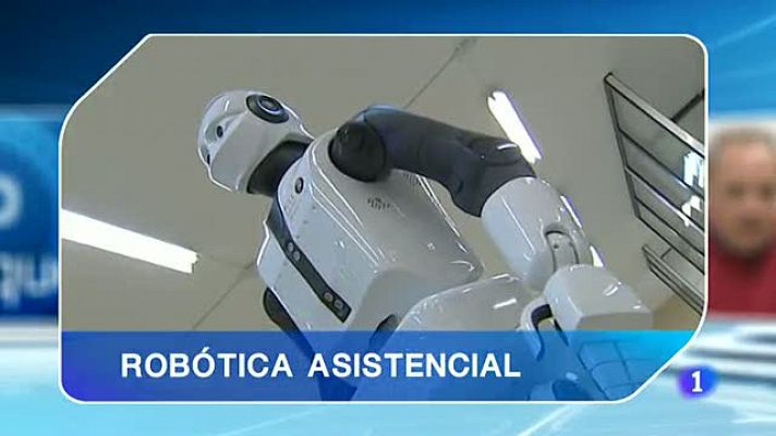 Telediario 1 - Robótica asistencial para personas