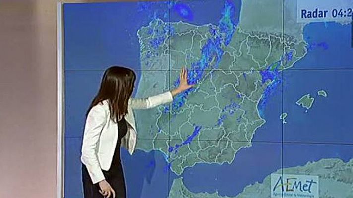El tiempo - Cielos cubiertos en gran parte del país con precipitaciones