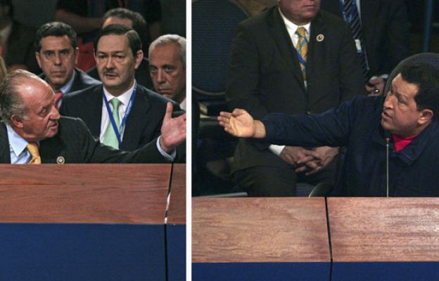 Fue noticia en el Archivo de RTVE - Así fue el último encuentro entre el Rey y Chávez