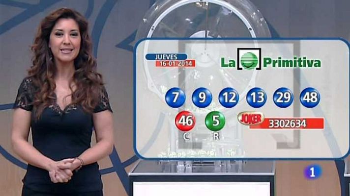 Lotería Nacional + Primitiva  - 16/01/14