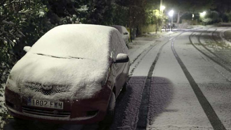 Lluvias en Andalucía y nevadas en cotas bajas del noroeste peninsular