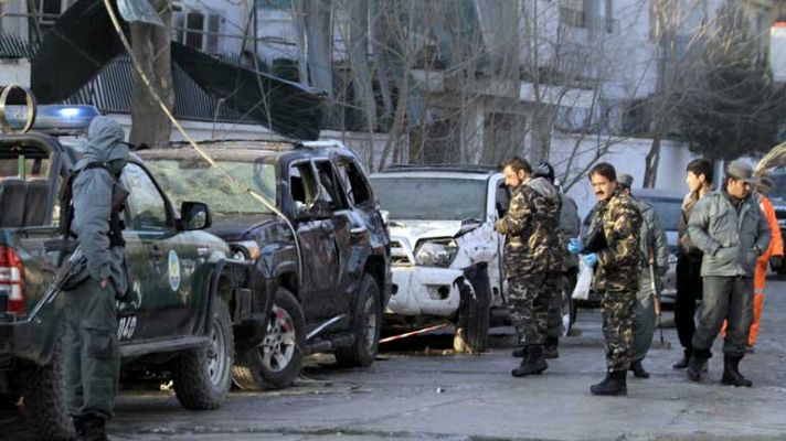 Telediario 1 - Atentado en Kabul