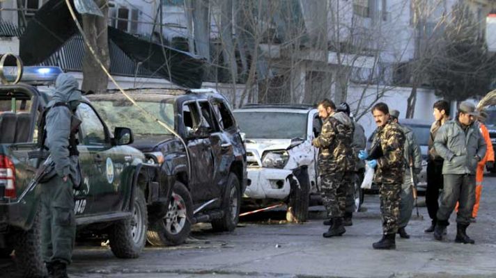 Telediario 1 - Atentado en Kabul