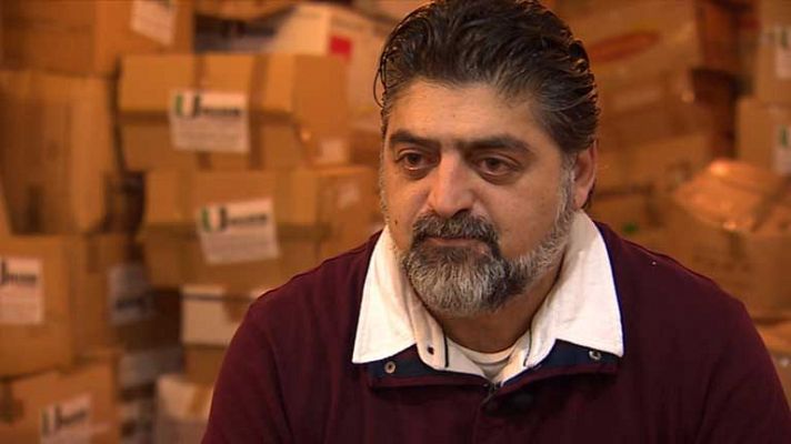 Telediario 1 - Refugiados sirios