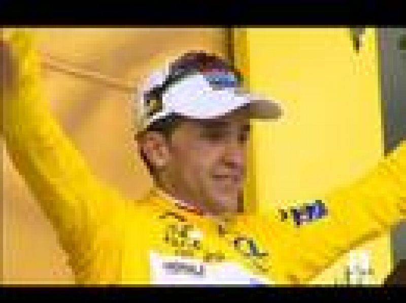 Carlos Sastre se proclama virtual vencedor del Tour de Francia.