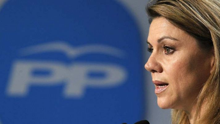 Telediario 1 - Declaraciones Cospedal