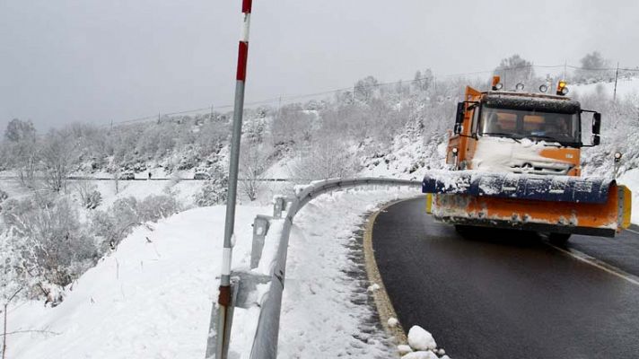 Temporal de nieve en España