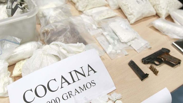 Telediario 1 - Condena a 13 narcotraficantes