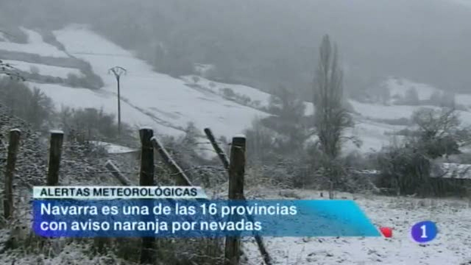  Las alertas se cumplen y la nieve llega a Navarra en varios puntos del norte de la Comunidad. Barcina considera que el último comunicadoen el que la banda terrorista ETA se reafirma en el cese de la lucha armada no aporta nada nuevo. Osasuna podría marcar 6 puntos sobre el descenso si esta noche el Athletic vence en San Mamés Berría al Valladolid. Serafín Zubiri aprende a patinar para cumplir un nuevo reto, participar en la Maratón Pamplona Puente la Reina, una de las más prestigiosas del mundo. - 20/01/2014