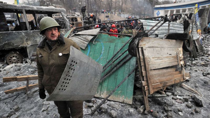 En Ucrania, se publican las leyes que limitan el derecho de manifestación