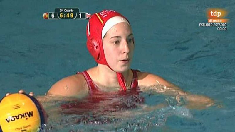 Waterpolo - Liga mundial femenina: España - Gran Bretaña - ver ahora  
